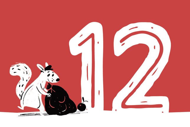 Illustration zum SONNENTOR Tee Adventkalender - Türchen 12 | © SONNENTOR